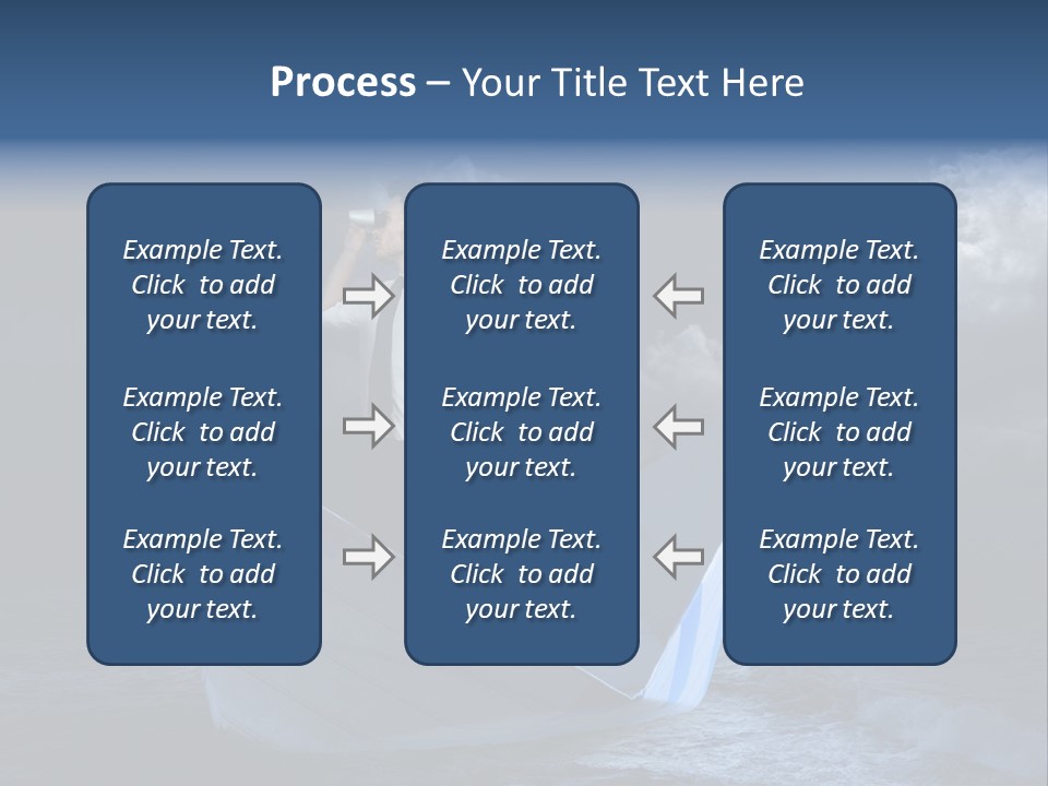 Job Fortune Clouds PowerPoint Template