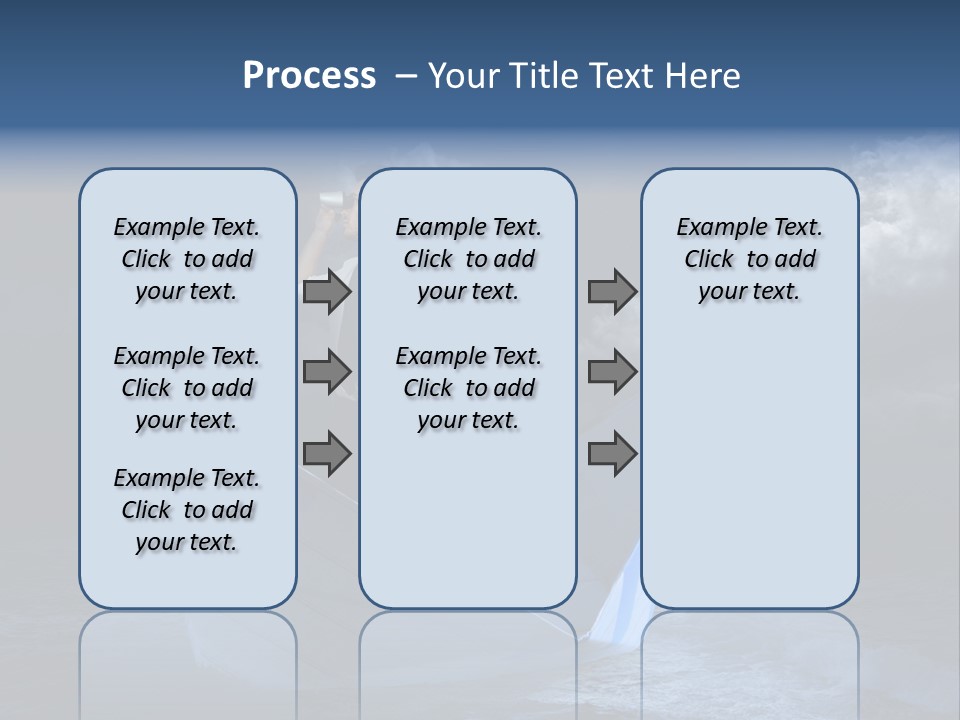 Job Fortune Clouds PowerPoint Template