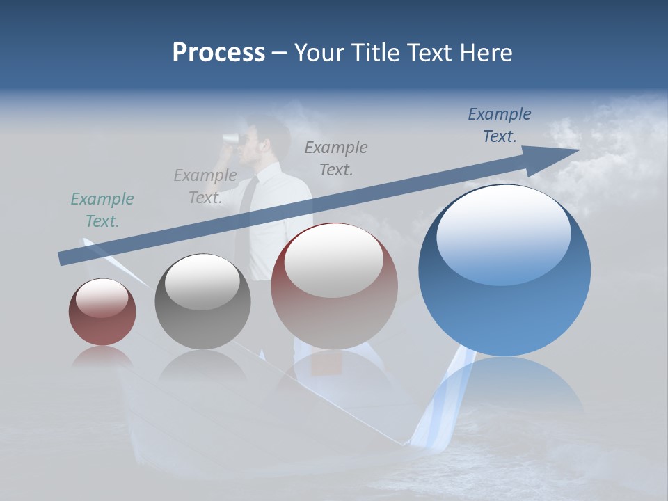 Job Fortune Clouds PowerPoint Template
