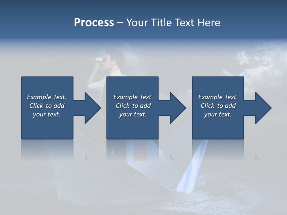 Job Fortune Clouds PowerPoint Template