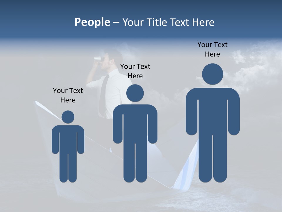 Job Fortune Clouds PowerPoint Template