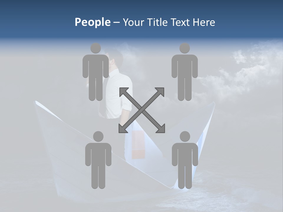 Job Fortune Clouds PowerPoint Template