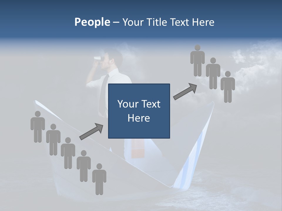 Job Fortune Clouds PowerPoint Template