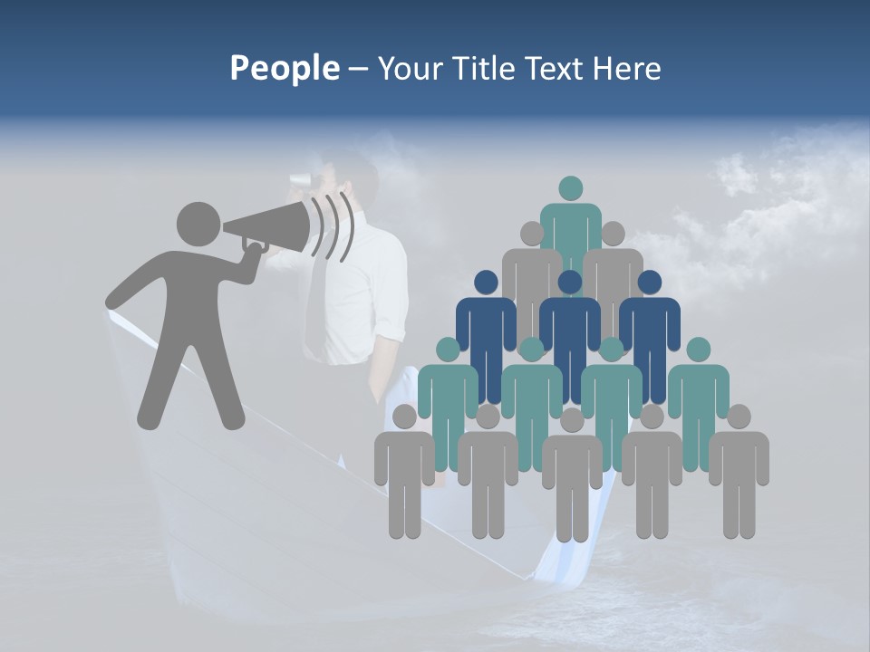Job Fortune Clouds PowerPoint Template