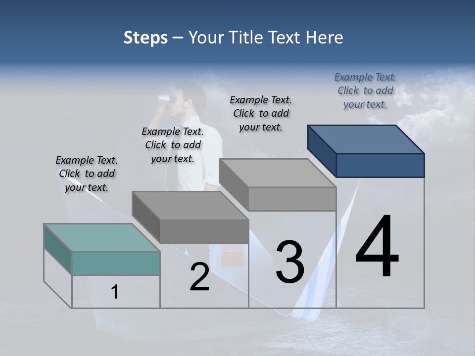Job Fortune Clouds PowerPoint Template