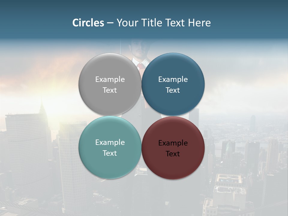 Protection Person Business PowerPoint Template