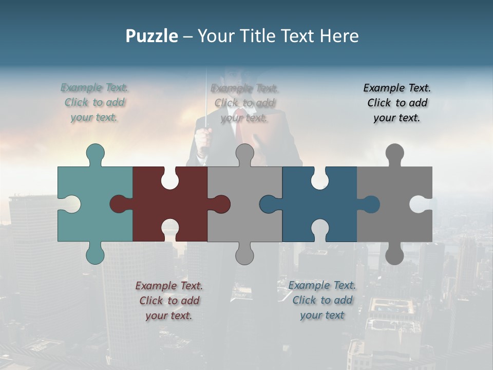 Protection Person Business PowerPoint Template