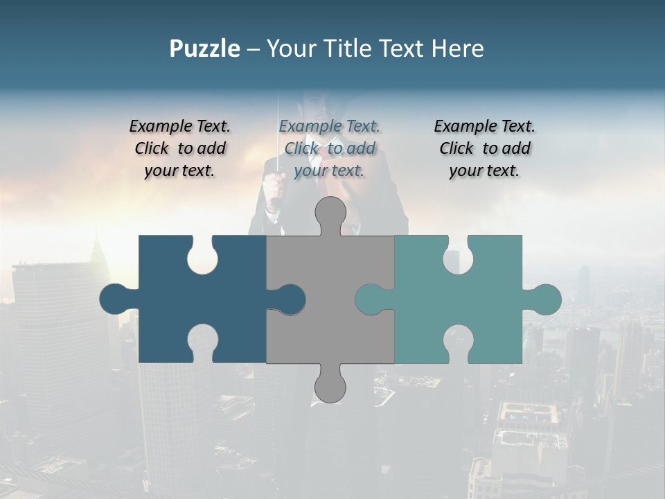 Protection Person Business PowerPoint Template