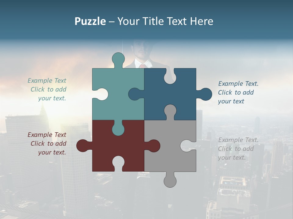 Protection Person Business PowerPoint Template