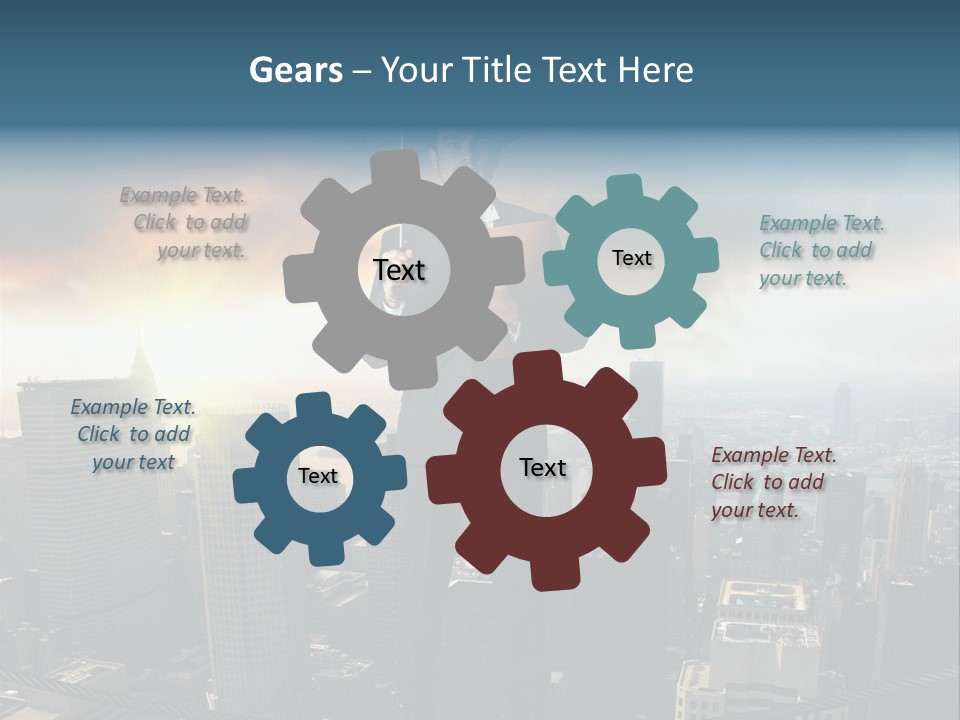 Protection Person Business PowerPoint Template