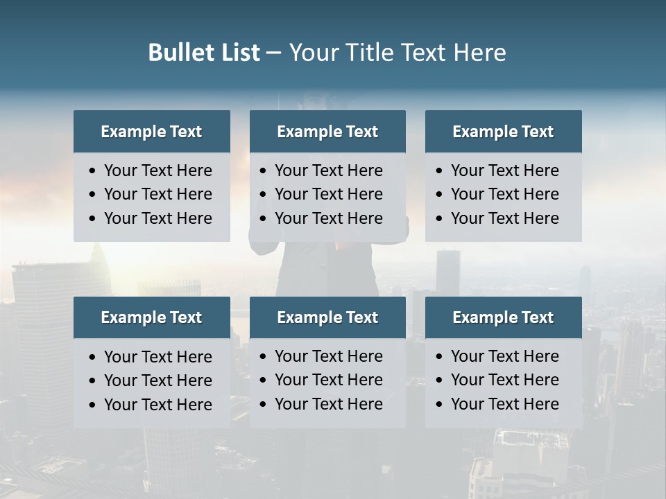 Protection Person Business PowerPoint Template