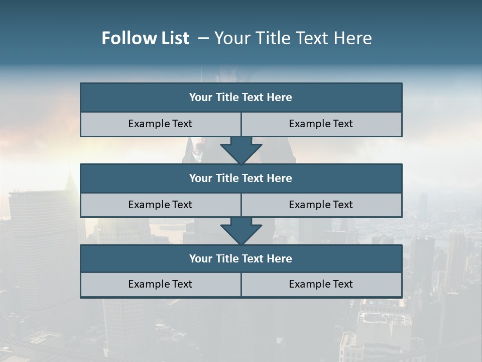 Protection Person Business PowerPoint Template
