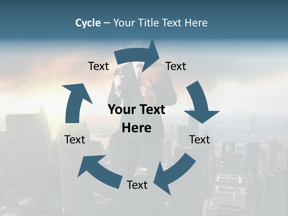 Protection Person Business PowerPoint Template