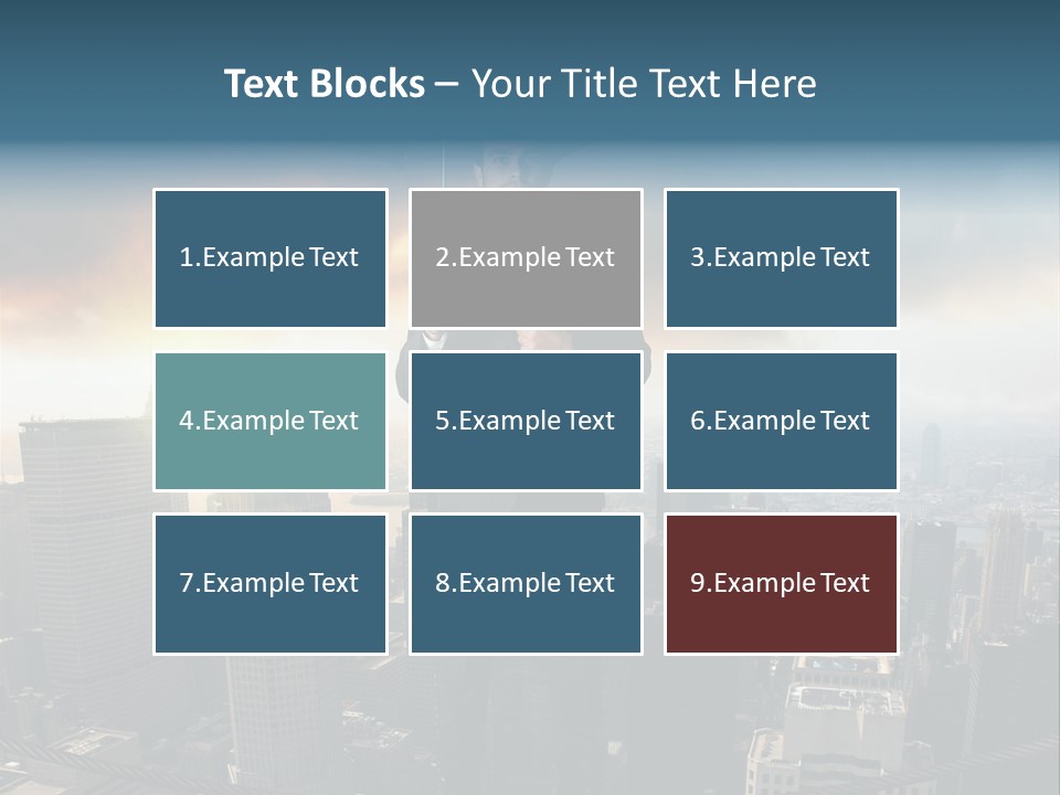 Protection Person Business PowerPoint Template