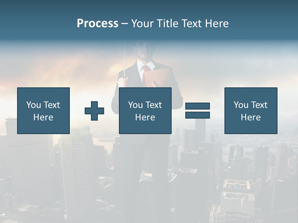 Protection Person Business PowerPoint Template