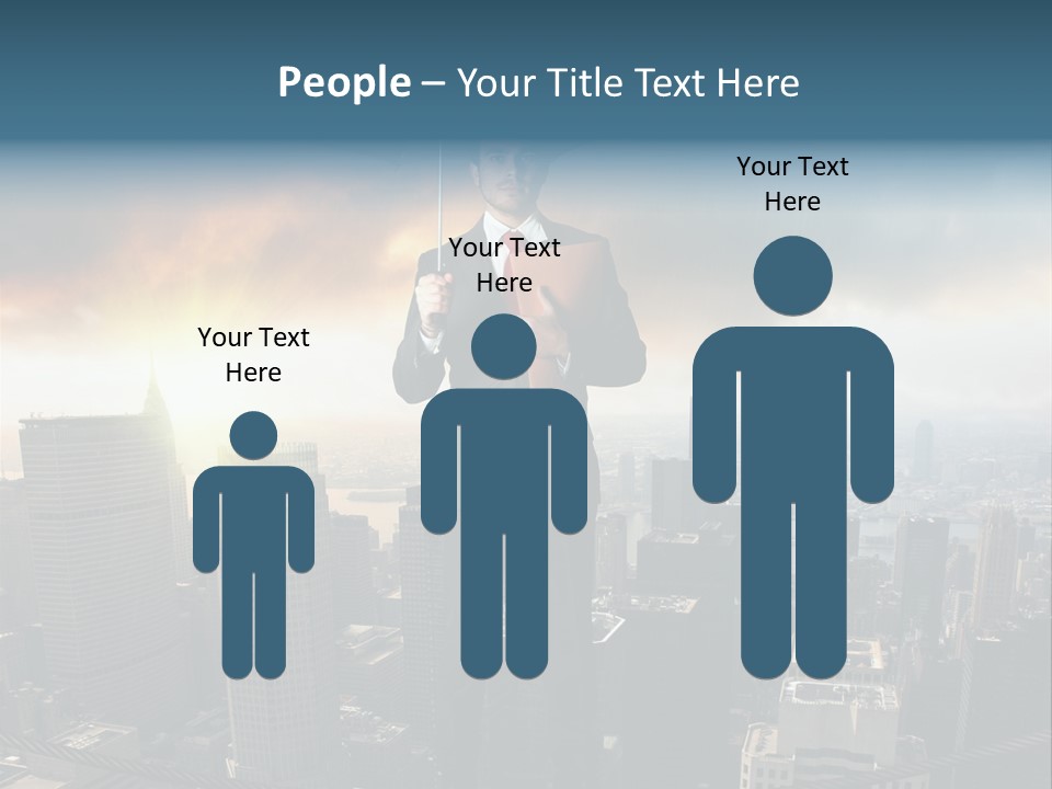 Protection Person Business PowerPoint Template