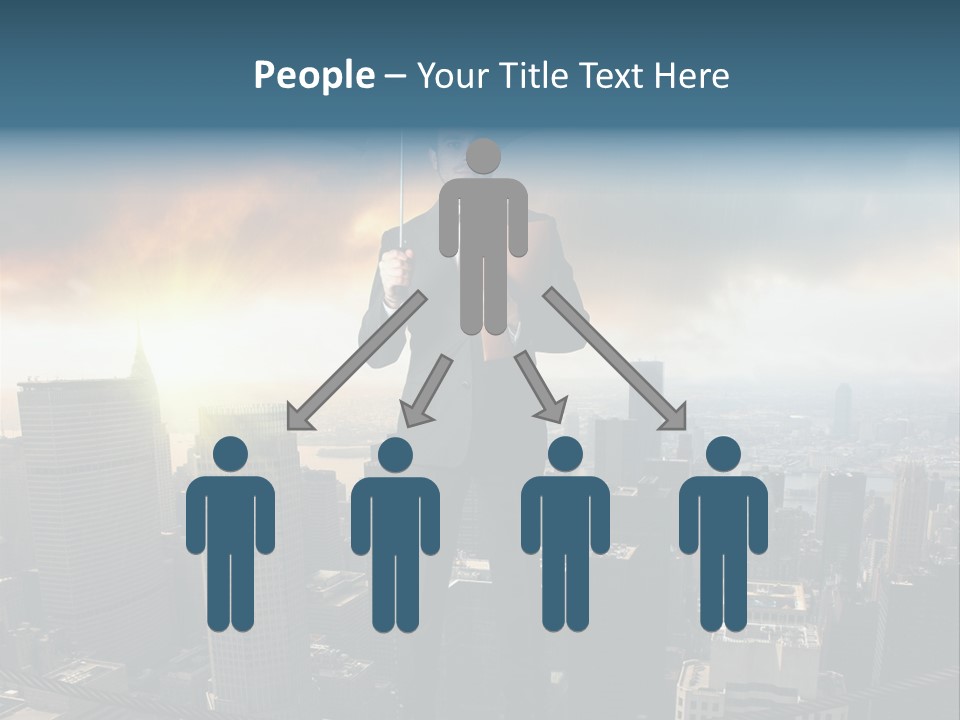 Protection Person Business PowerPoint Template