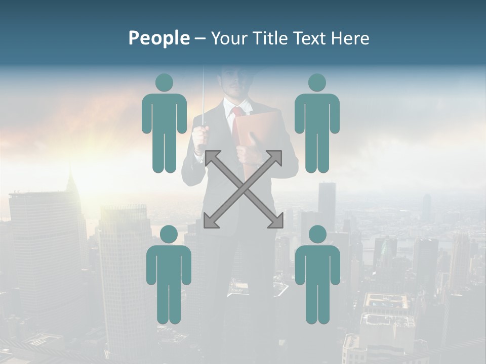 Protection Person Business PowerPoint Template