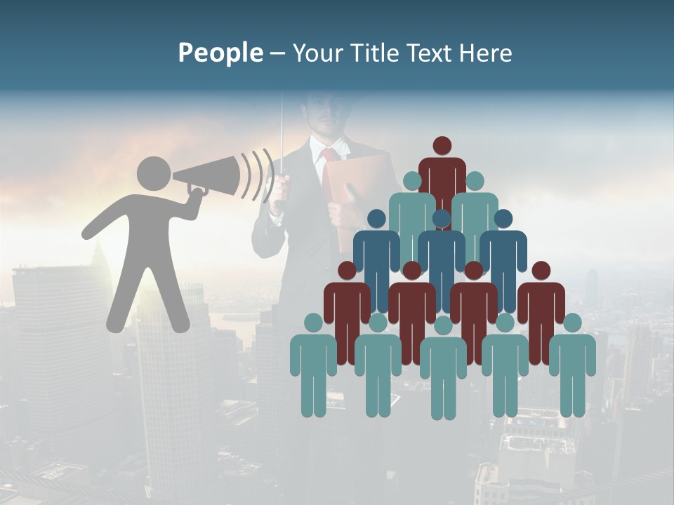 Protection Person Business PowerPoint Template