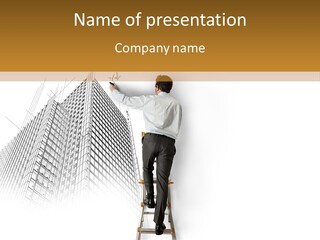 Office Work Residential PowerPoint Template