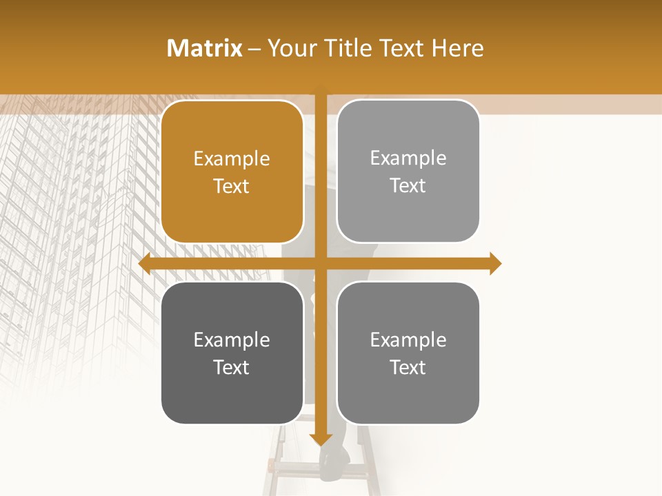 Office Work Residential PowerPoint Template