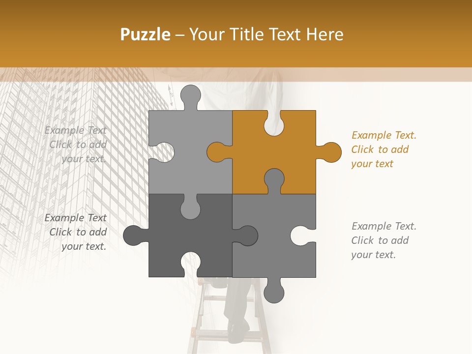 Office Work Residential PowerPoint Template