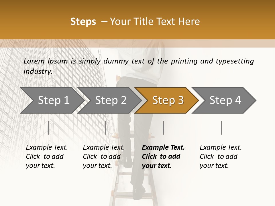 Office Work Residential PowerPoint Template