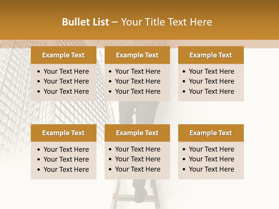 Office Work Residential PowerPoint Template
