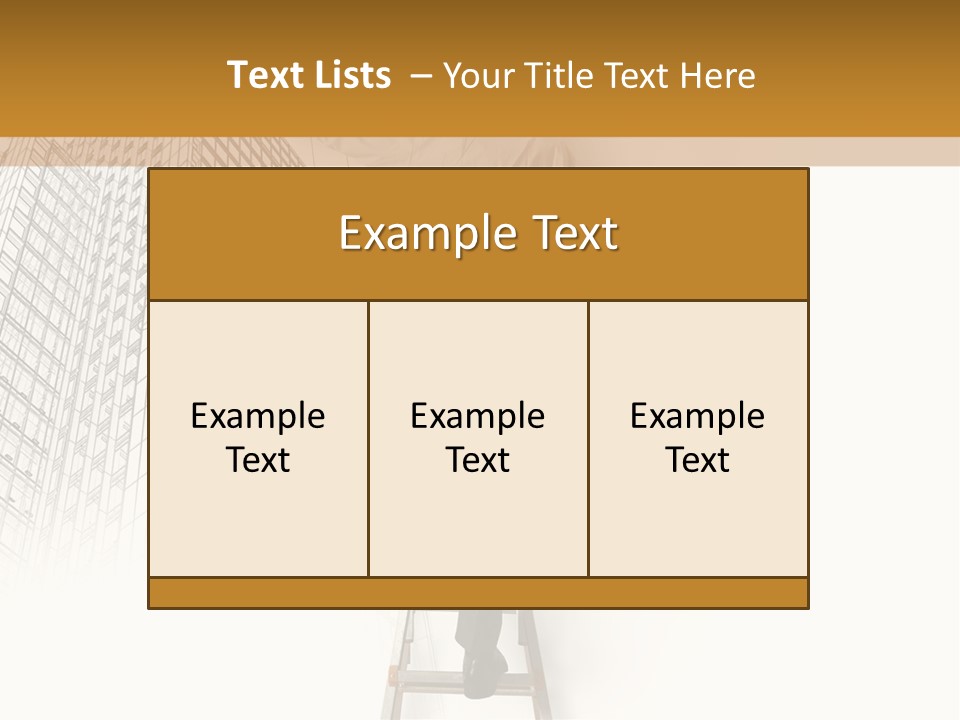 Office Work Residential PowerPoint Template