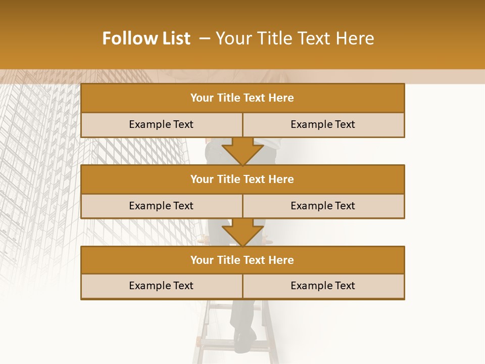 Office Work Residential PowerPoint Template