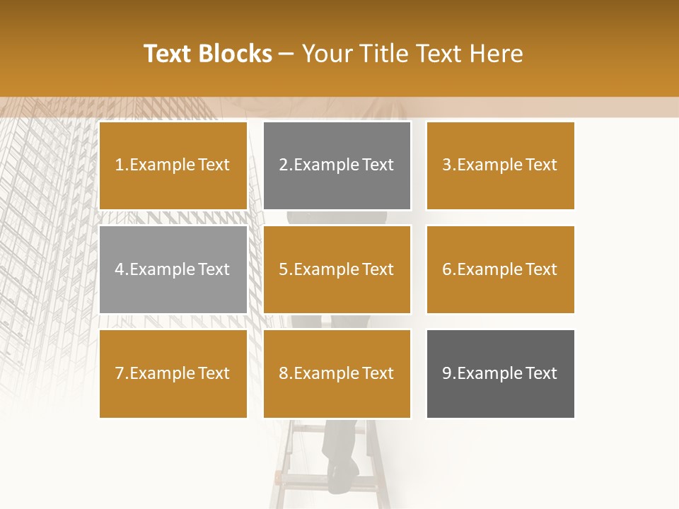 Office Work Residential PowerPoint Template