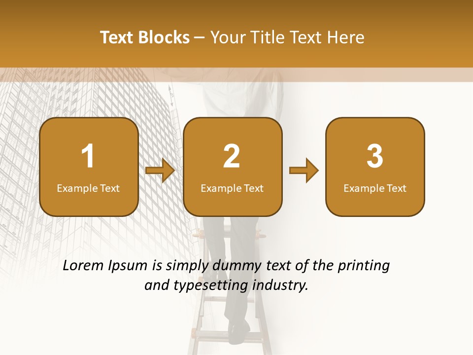 Office Work Residential PowerPoint Template