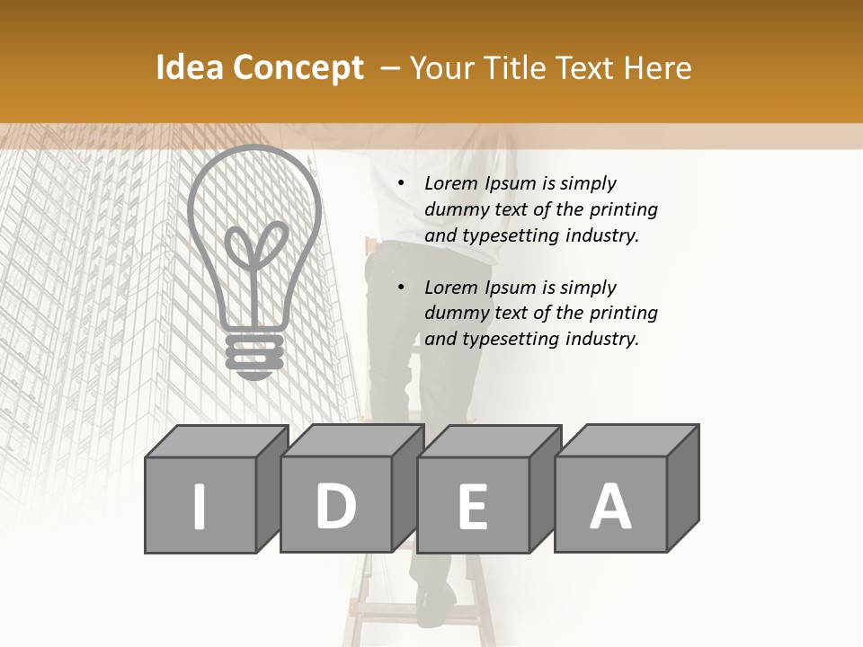 Office Work Residential PowerPoint Template