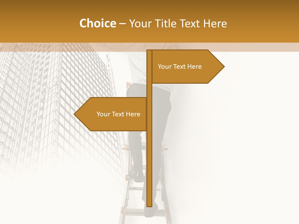 Office Work Residential PowerPoint Template
