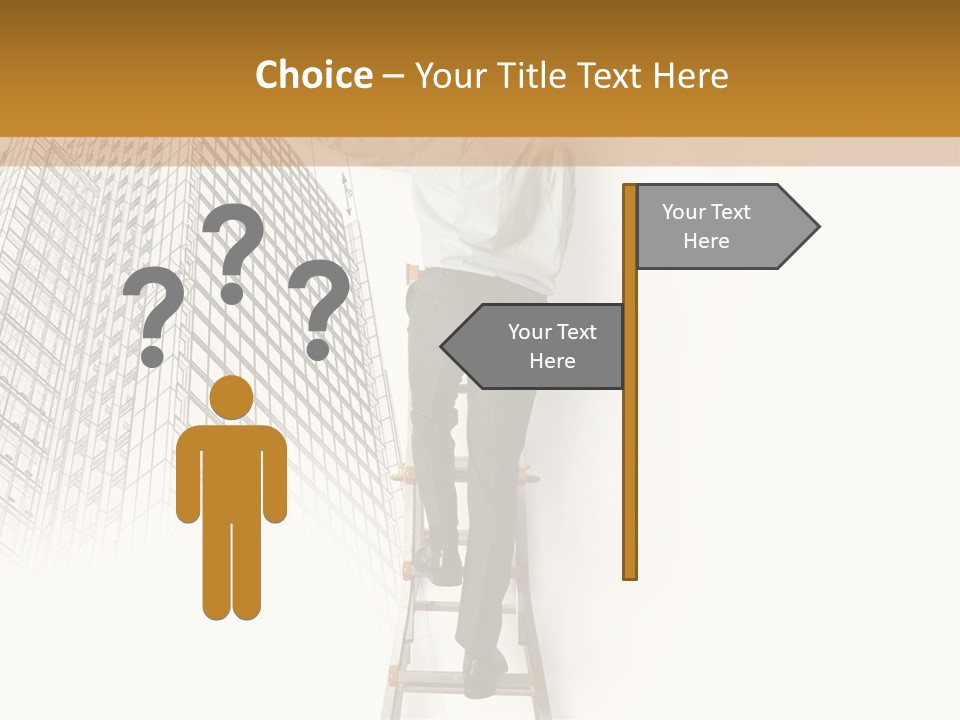 Office Work Residential PowerPoint Template