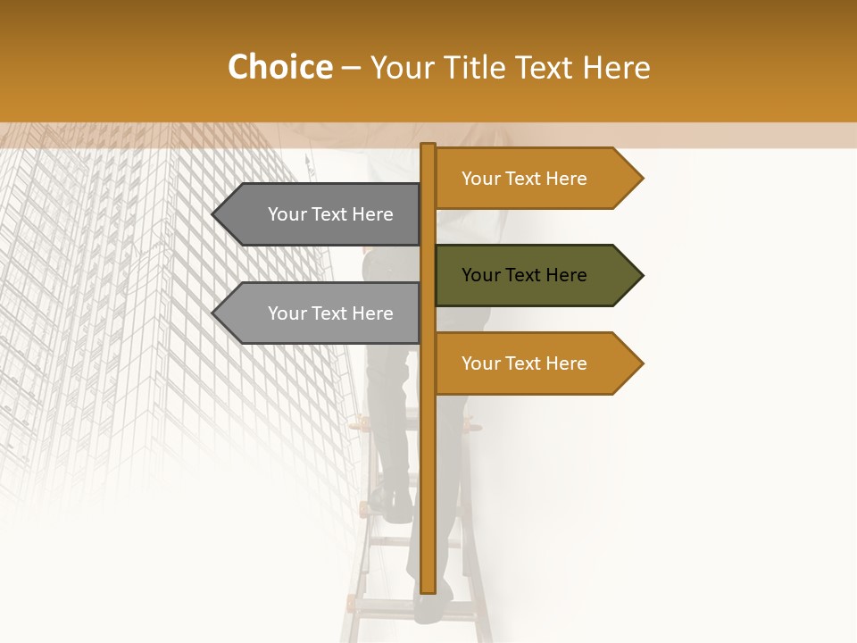 Office Work Residential PowerPoint Template