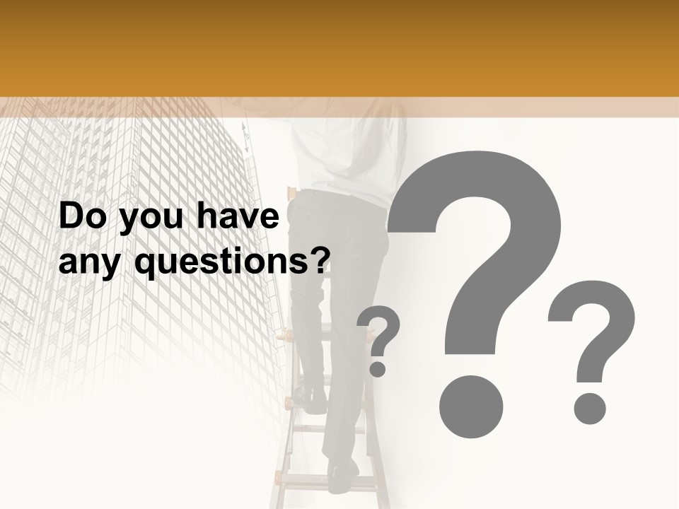 Office Work Residential PowerPoint Template