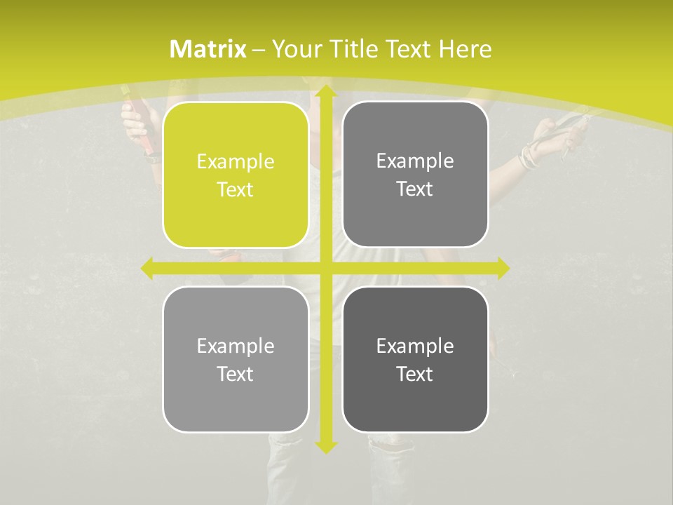 Grubby Helmet Screwdriver PowerPoint Template