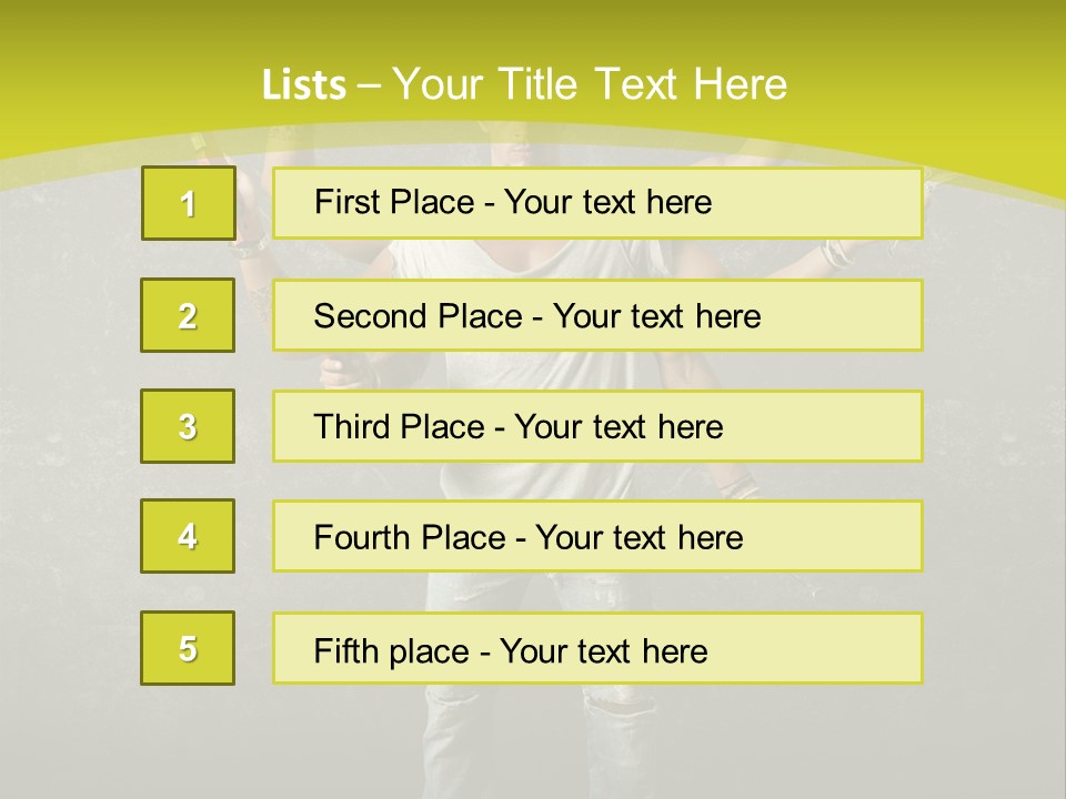 Grubby Helmet Screwdriver PowerPoint Template