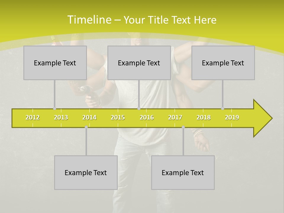 Grubby Helmet Screwdriver PowerPoint Template