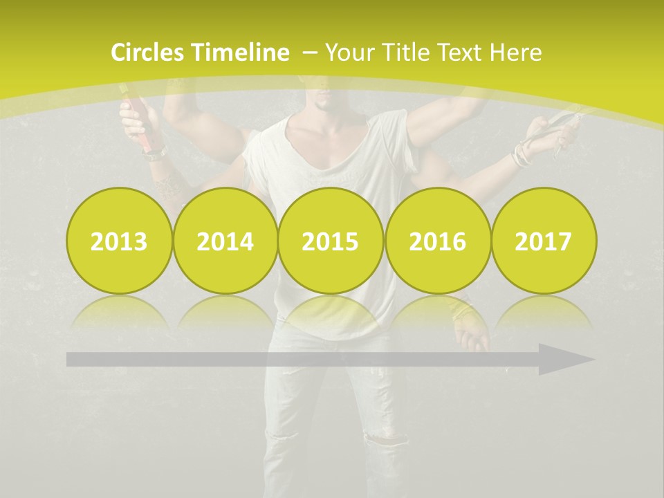 Grubby Helmet Screwdriver PowerPoint Template