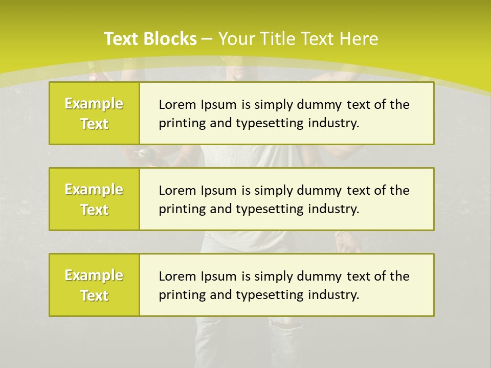 Grubby Helmet Screwdriver PowerPoint Template