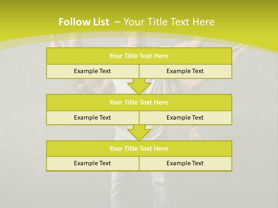 Grubby Helmet Screwdriver PowerPoint Template
