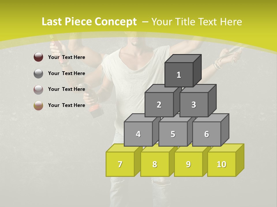 Grubby Helmet Screwdriver PowerPoint Template