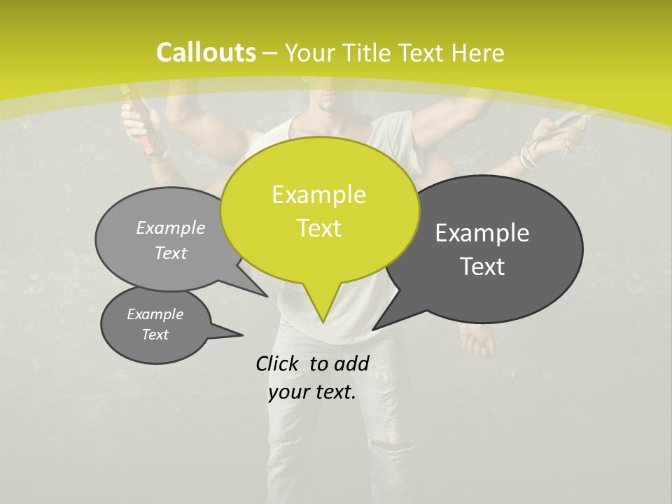 Grubby Helmet Screwdriver PowerPoint Template