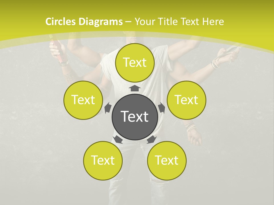 Grubby Helmet Screwdriver PowerPoint Template