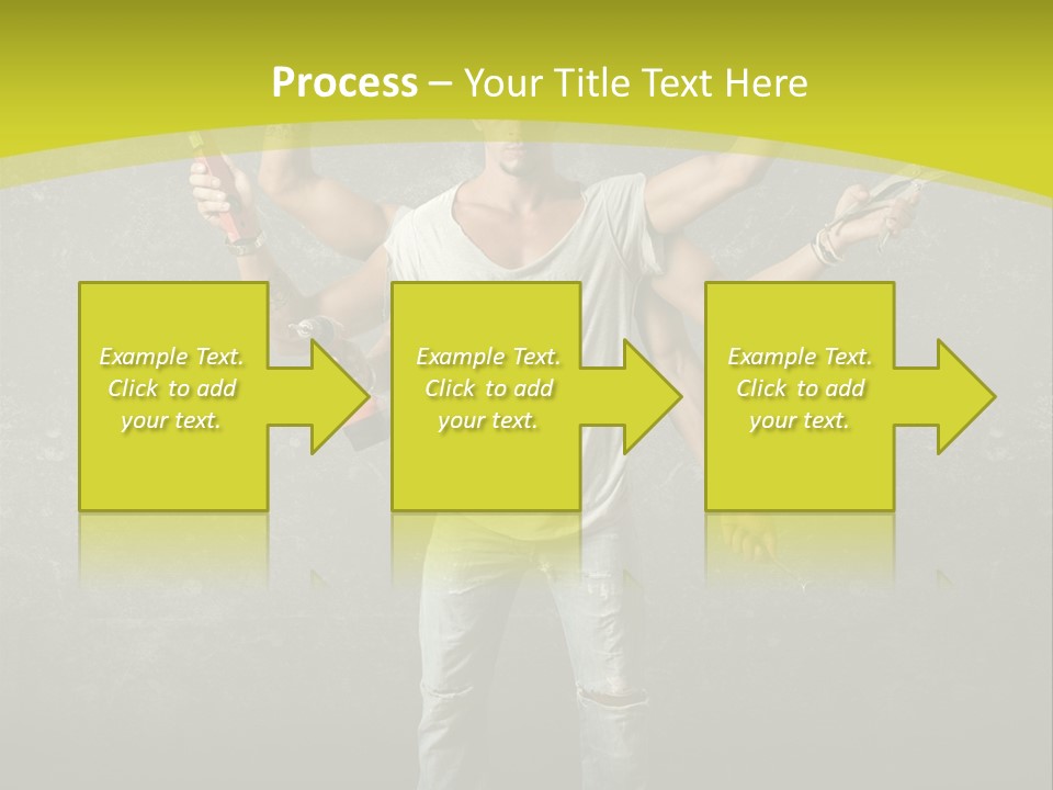 Grubby Helmet Screwdriver PowerPoint Template