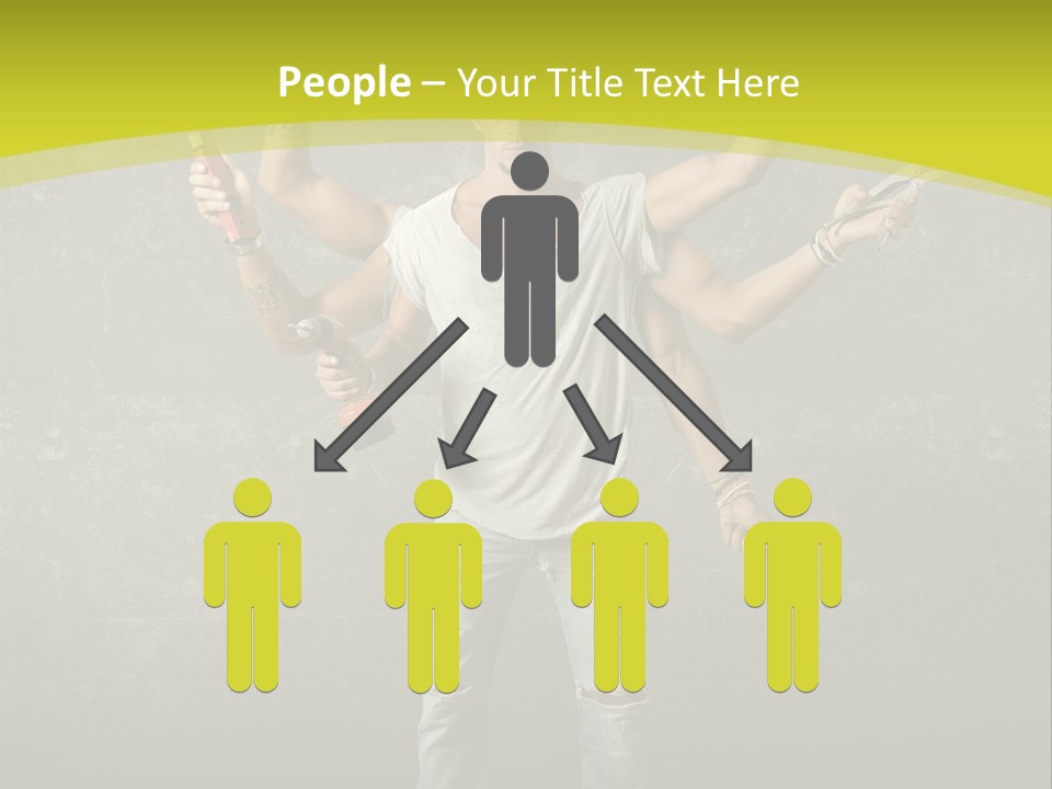 Grubby Helmet Screwdriver PowerPoint Template