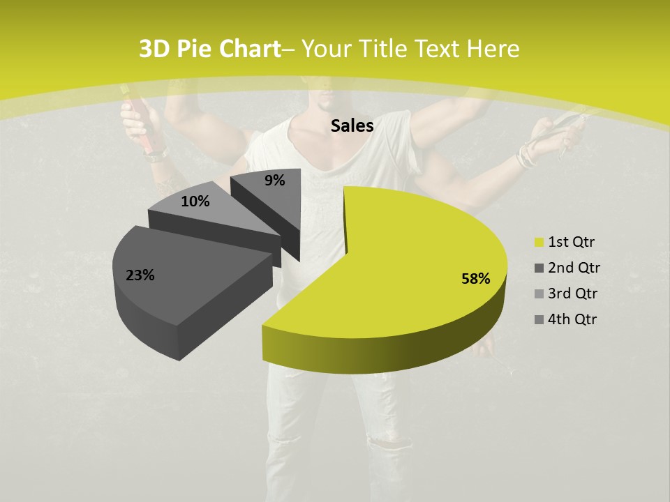 Grubby Helmet Screwdriver PowerPoint Template