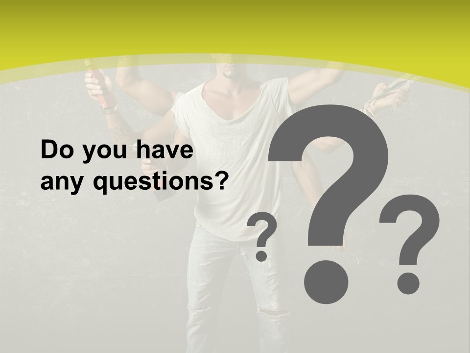 Grubby Helmet Screwdriver PowerPoint Template